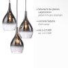 Paul Neuhaus PILUA Lampada a Sospensione Cromo, 3-Luci