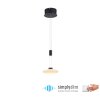 Paul Neuhaus LAUTADA Lampada a Sospensione LED Nero, 1-Luce