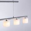 Paul Neuhaus HYDRA Lampada a Sospensione LED Acciaio satinato, 5-Luci