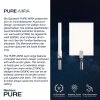 Paul Neuhaus PURE-MIRA Lampada da terra LED Nero, 1-Luce, Telecomando