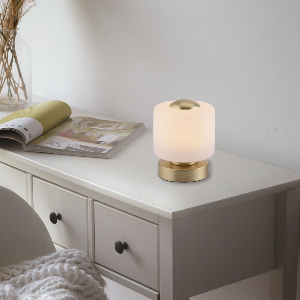 Paul Neuhaus BOTA Lampada da tavolo LED Ottone, 1-Luce main product photo
