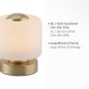 Paul Neuhaus BOTA Lampada da tavolo LED Ottone, 1-Luce