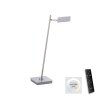 Paul Neuhaus PURE-MIRA Lampada da tavolo LED Alluminio, 1-Luce, Telecomando