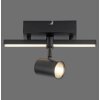 Paul Neuhaus BARIK Applique LED Nero, 1-Luce