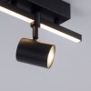 Paul Neuhaus BARIK Applique LED Nero, 1-Luce