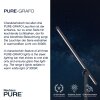 Paul Neuhaus PURE-GRAFO Applique LED Nero, 1-Luce