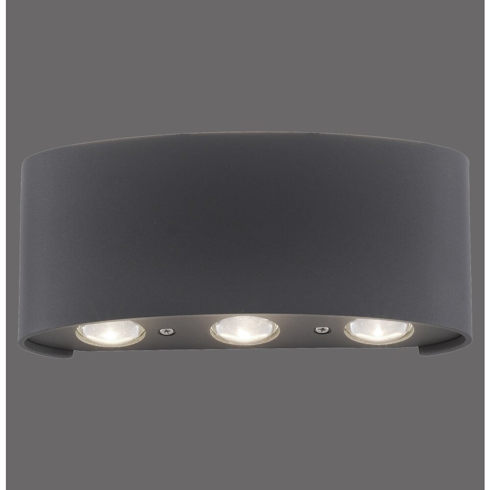 Paul Neuhaus CARLO Applique LED Antracite, 6-Luci