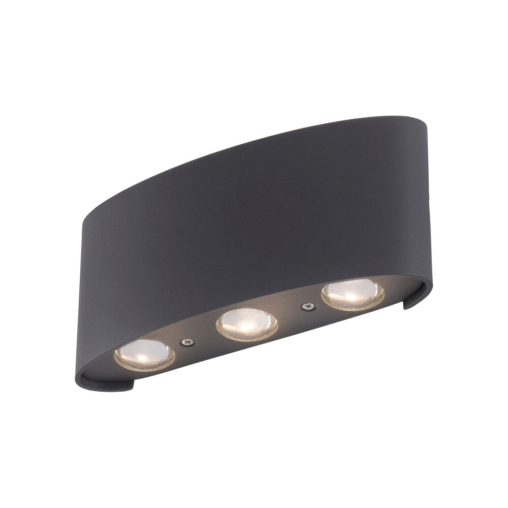 Paul Neuhaus CARLO Applique LED Antracite, 6-Luci
