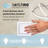 Leuchten-Direkt EMILIA Plafoniera LED Écru, Nero, 1-Luce