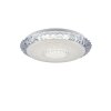 Leuchten-Direkt LUCCA Plafoniera LED Bianco, 1-Luce, Telecomando