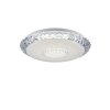 Leuchten-Direkt LUCCA Plafoniera LED Bianco, 1-Luce, Telecomando