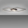 Leuchten-Direkt ASMIN Plafoniera LED Nero, 1-Luce