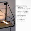 Leuchten-Direkt BOARD Applique LED Marrone, Nero, 1-Luce