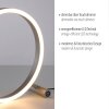 Leuchten-Direkt RITUS Lampada da tavolo LED Alluminio, 1-Luce