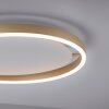 Leuchten-Direkt RITUS Plafoniera LED Ottone, 1-Luce