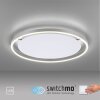 Leuchten-Direkt RITUS Plafoniera LED Alluminio, 1-Luce