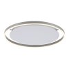 Leuchten-Direkt RITUS Plafoniera LED Alluminio, 1-Luce