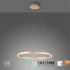 Leuchten-Direkt RITUS Lampadario a sospensione LED Ottone, 1-Luce