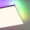 Leuchten-Direkt CONRAD Plafoniera LED Bianco, 2-Luci, Telecomando, Cambia colore