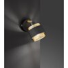 Wofi-Leuchten GROVE Applique Nero, 1-Luce