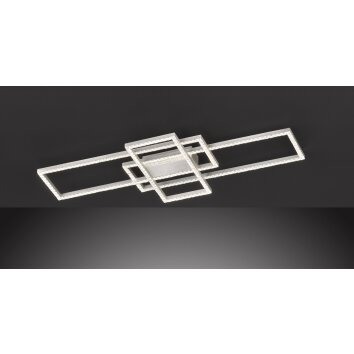 Wofi MARY Plafoniera LED Alluminio satinato, 1-Luce
