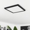 Canditas Plafoniera LED Nero, 1-Luce