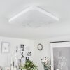 Melres Plafoniera LED Bianco, 1-Luce