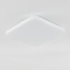 Melres Plafoniera LED Bianco, 1-Luce