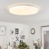 Melres Plafoniera LED Bianco, 1-Luce