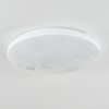 Melres Plafoniera LED Bianco, 1-Luce