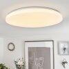 Melres Plafoniera LED Bianco, 1-Luce