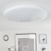 Melres Plafoniera LED Bianco, 1-Luce