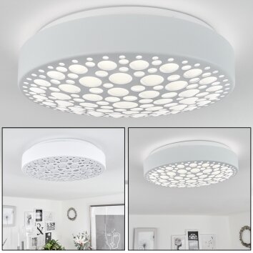 Agodim Plafoniera LED Bianco, 1-Luce