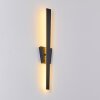 Meels Applique LED Nero, 1-Luce