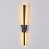 Meels Applique LED Nero, 1-Luce