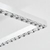 Serranos Plafoniera LED Alluminio, 1-Luce