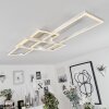 Serranos Plafoniera LED Alluminio, 1-Luce