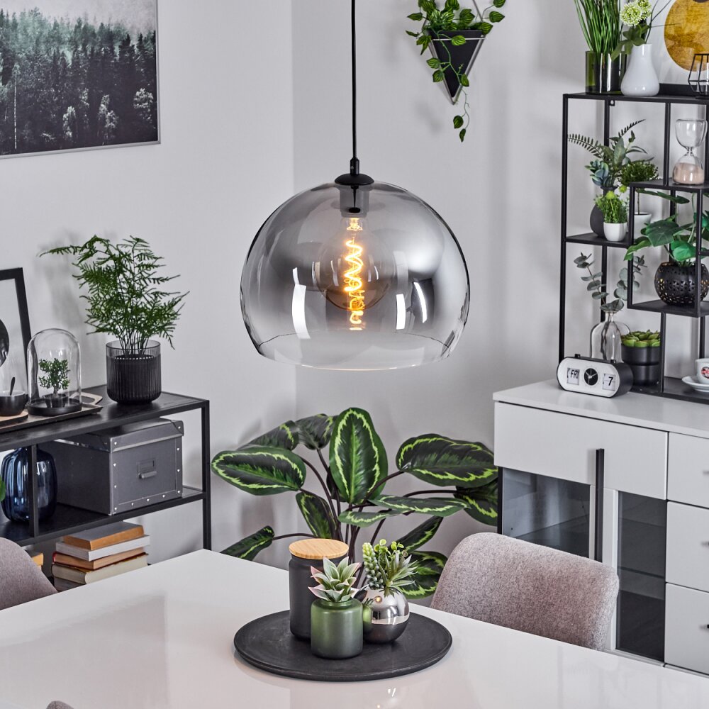 Acey Lampadario a sospensione Nero, 1-Luce main product photo