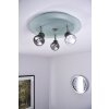 Sonstiges Faretto da soffitto Nichel opaco, 3-Luci