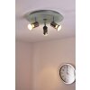 Sonstiges Faretto da soffitto Nichel opaco, 3-Luci