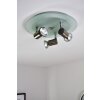 Sonstiges Faretto da soffitto Nichel opaco, 3-Luci