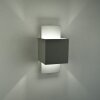 Lucide Cubo Applique Acciaio inox, 1-Luce