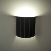 Lucide Lino Applique Nero, 1-Luce