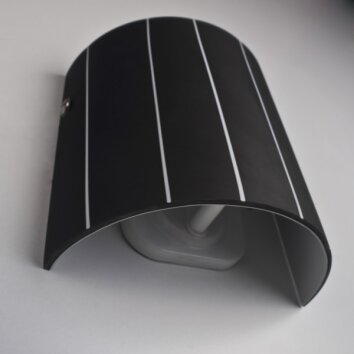 Lucide Lino Applique Nero, 1-Luce