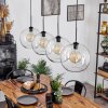 Koyoto  Lampadario a sospensione Vetro 30 cm Chiaro, 4-Luci