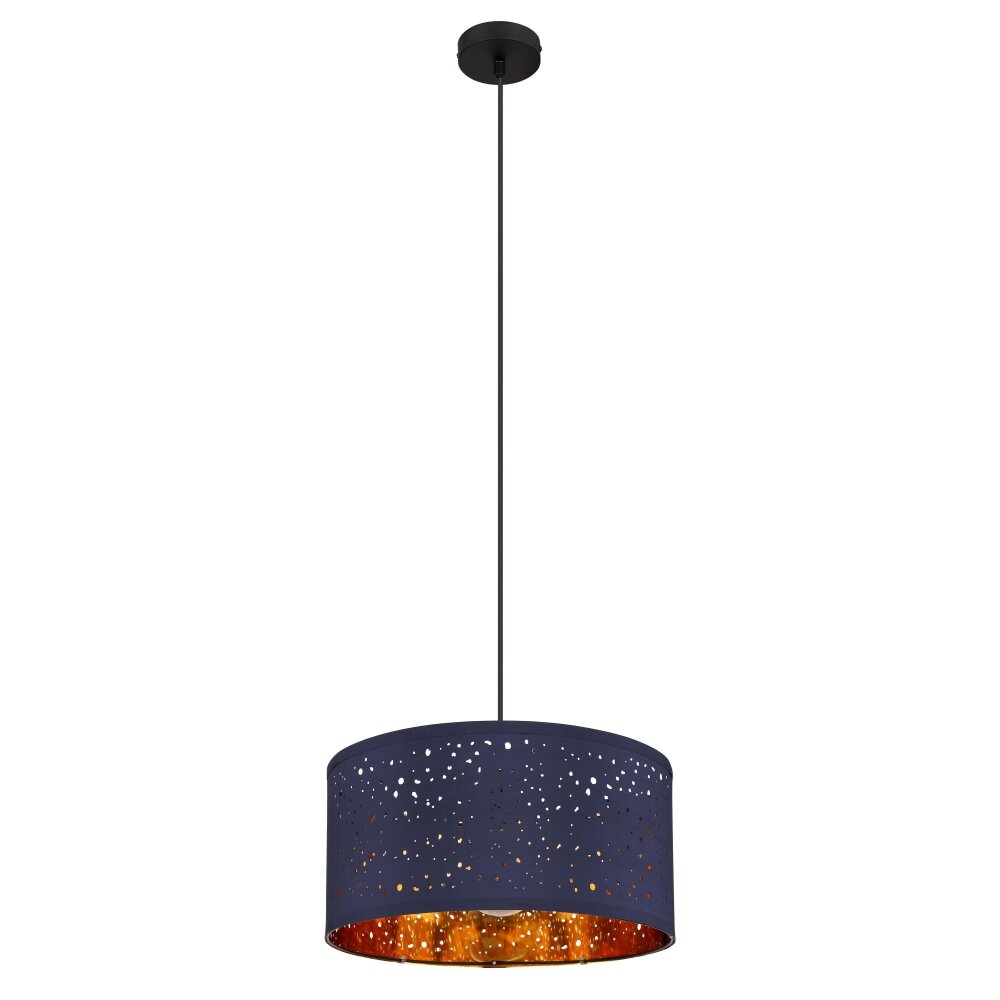Globo URBAN Lampadario a sospensione Nero, 1-Luce