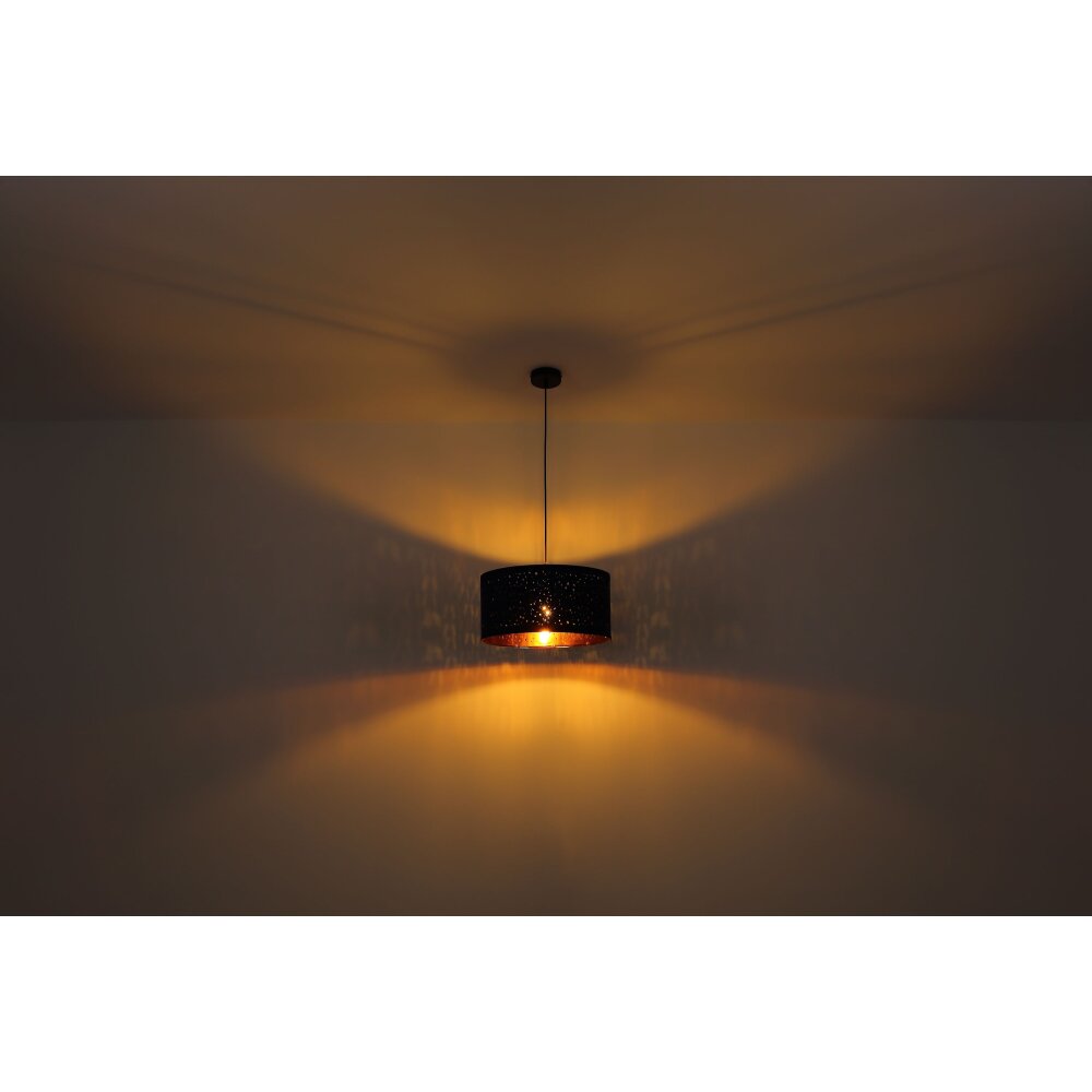 Globo URBAN Lampadario a sospensione Nero, 1-Luce
