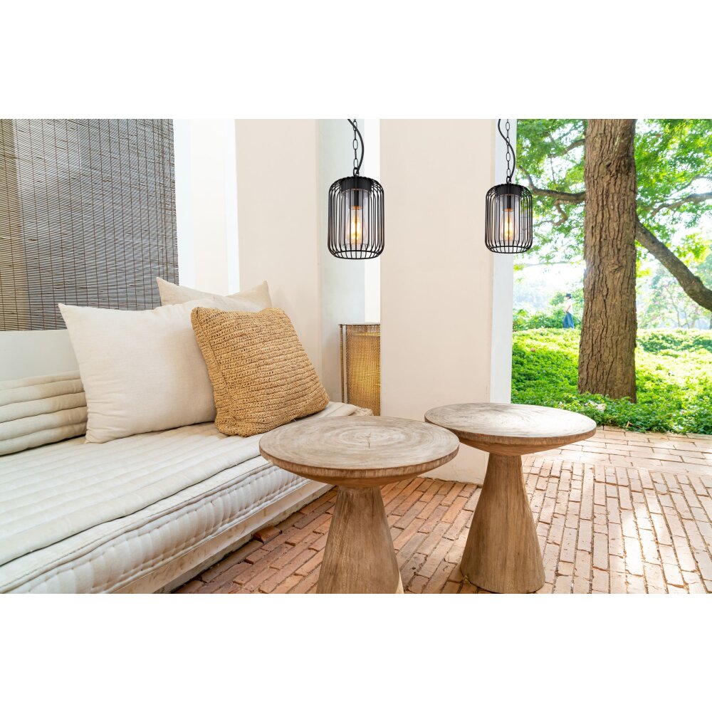 Globo NINA Lampadario a sospensione Nero, 1-Luce main product photo