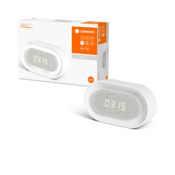LEDVANCE LINEAR LED CLOCK Orologio da tavolo Bianco, 1-Luce LEDVANCE LINEAR LED CLOCK Orologio da tavolo Bianco, 1-Luce