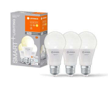 LEDVANCE SMART+ WiFi set di 3 LED E27 9 watt 2700 Kelvin 806 lumen